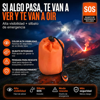 Saco térmico e impermeable