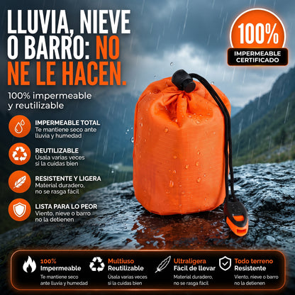 Saco térmico e impermeable