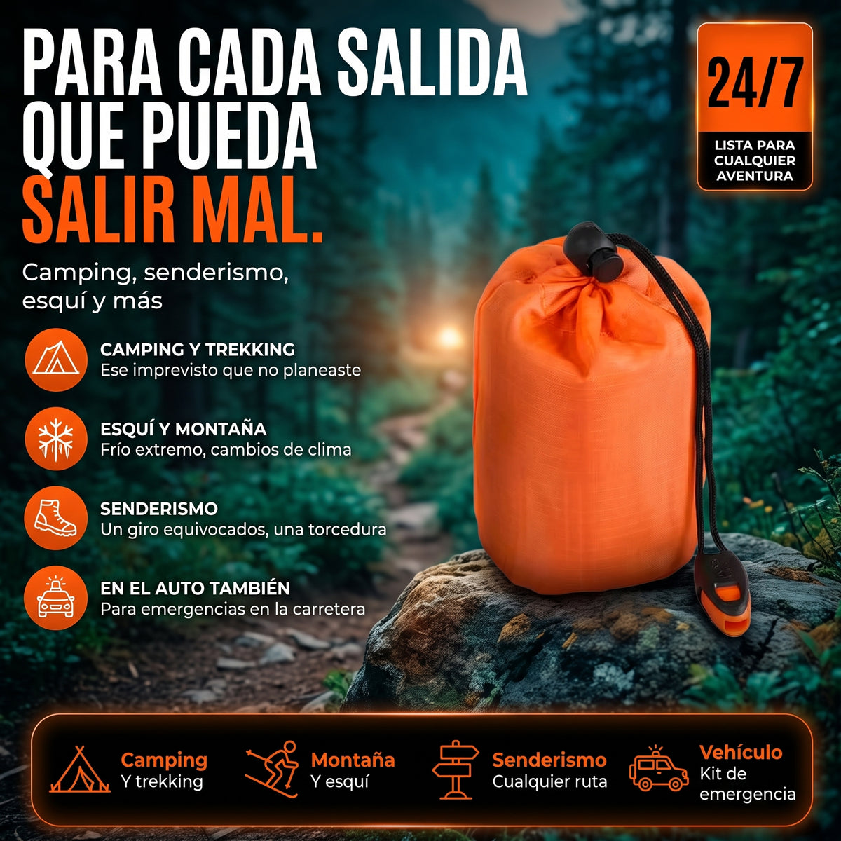 Saco térmico e impermeable