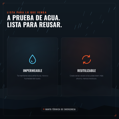 Saco térmico e impermeable